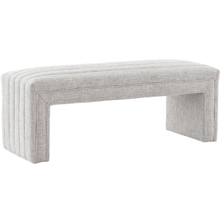 Upholstered Channel Stitching U-Bench Keiichi 3