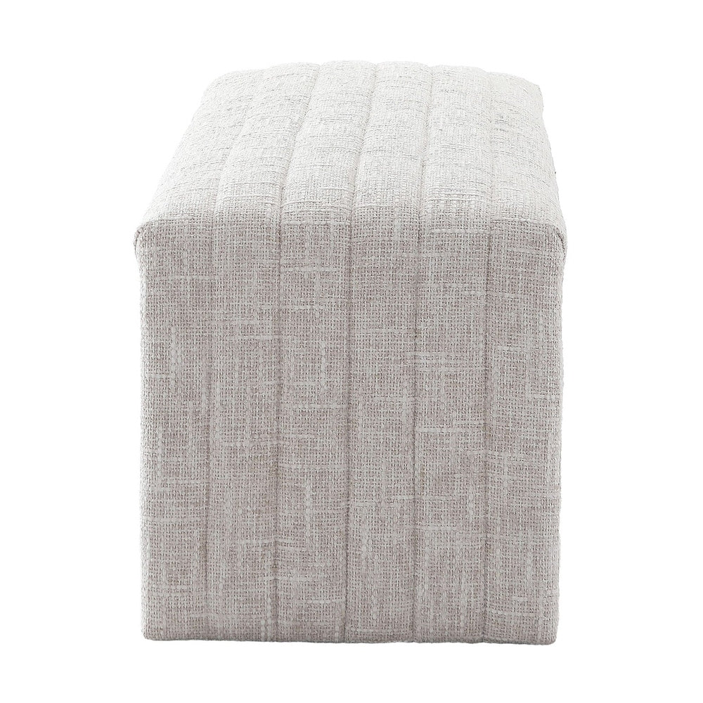 Upholstered Channel Stitching U-Bench Keiichi 4