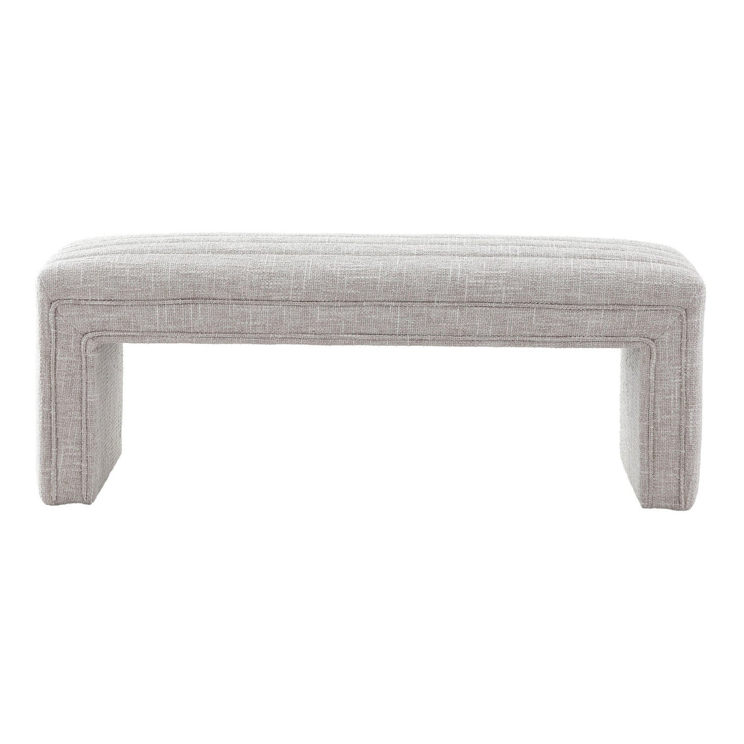 Upholstered Channel Stitching U-Bench Keiichi 1