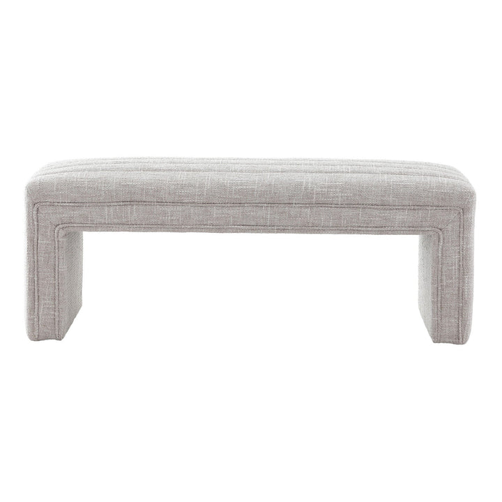 Upholstered Channel Stitching U-Bench Keiichi 1