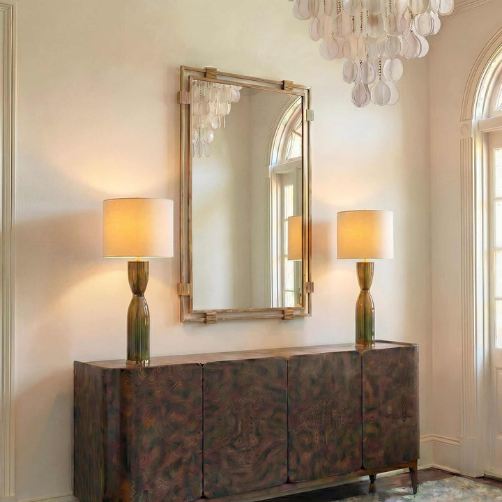 Elsher Vintage Gold Mirror