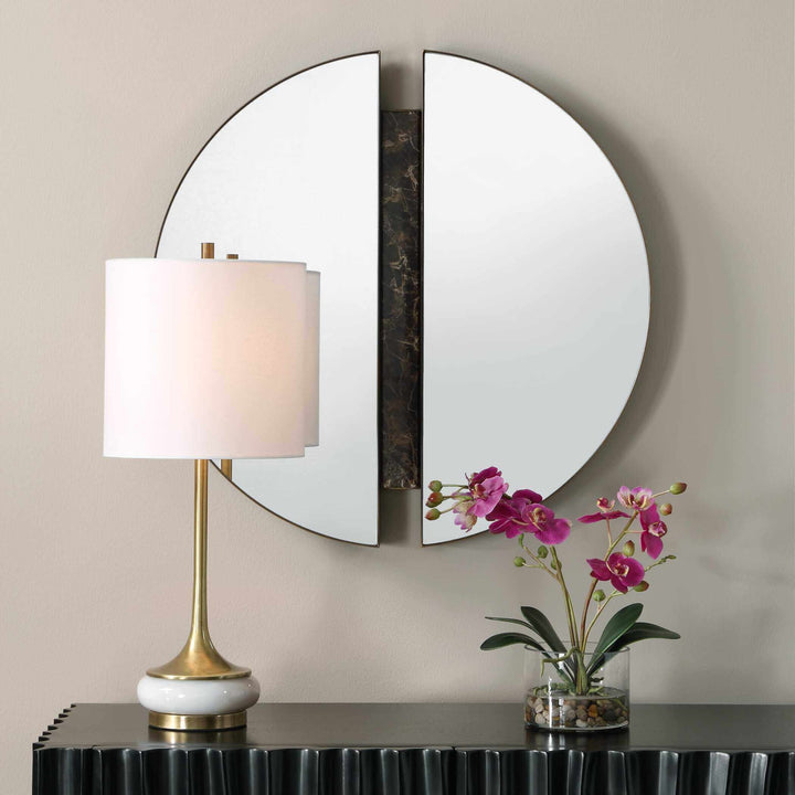 Hanover Divided Round Mirror