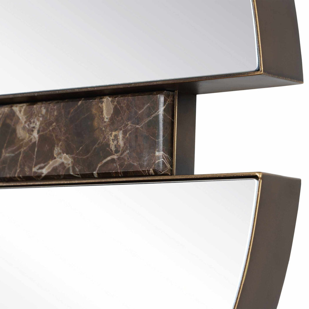 Hanover Divided Round Mirror