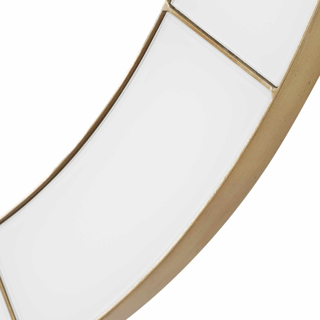 Ivory Halo Minimalist Wall Clock