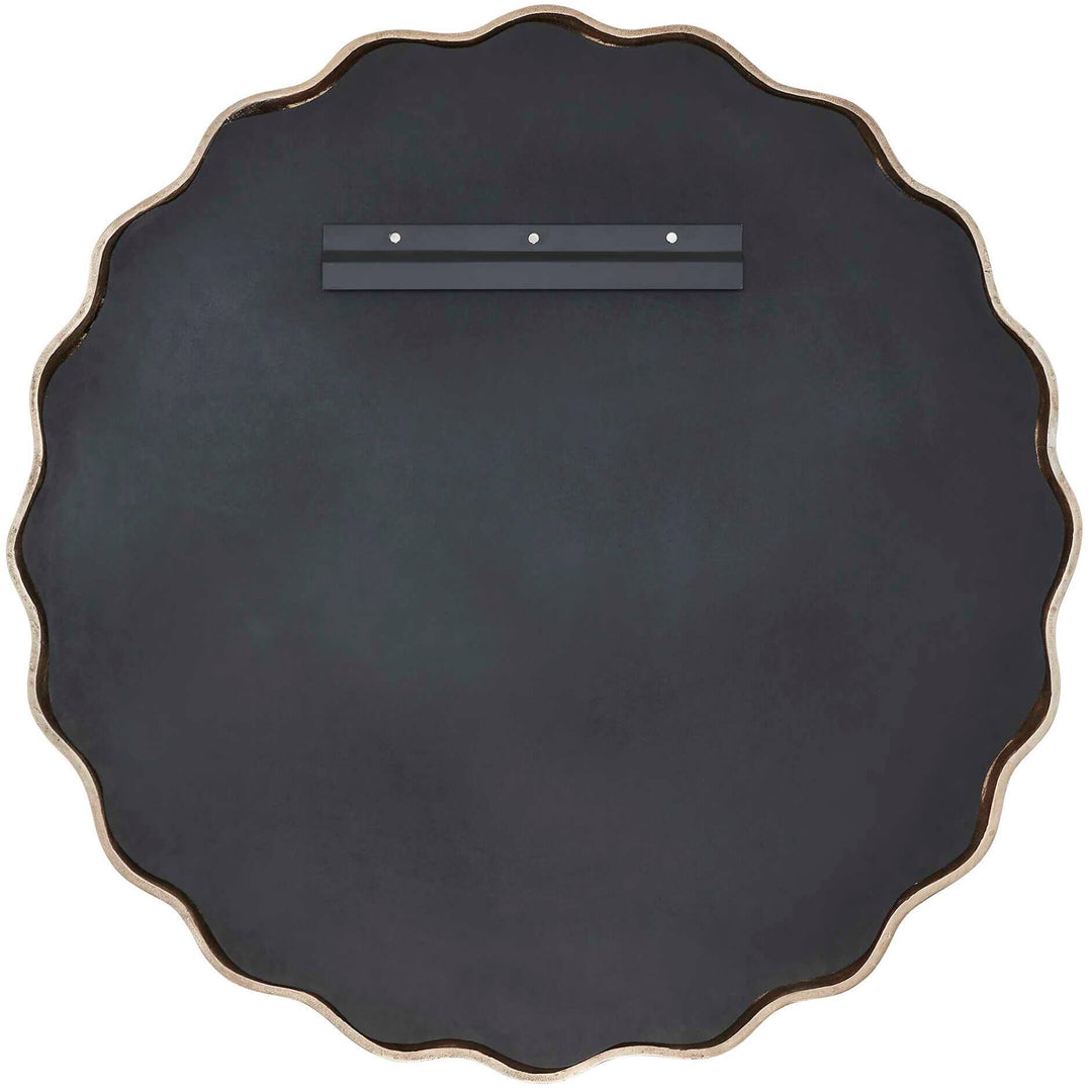 Marietta Round Brass Mirror