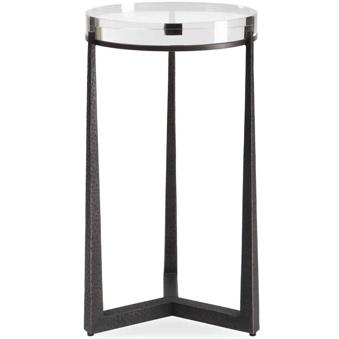 Midas Dark Bronze Round Side Table
