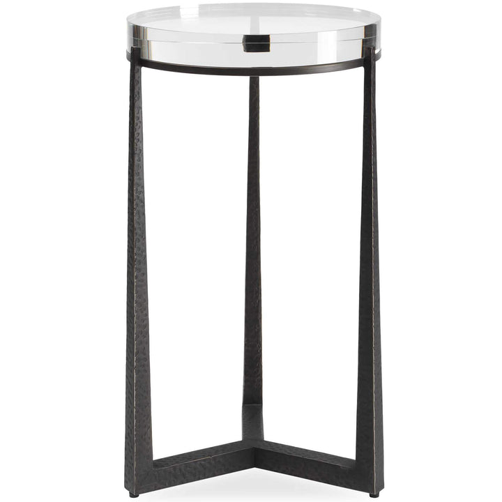 Midas Dark Bronze Round Side Table