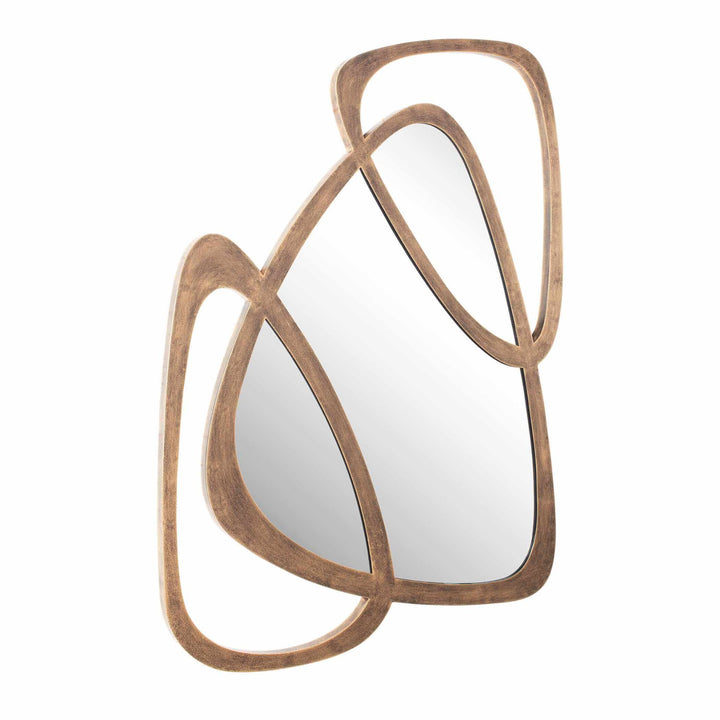 Momentum Gold Mirrored Wall Decor