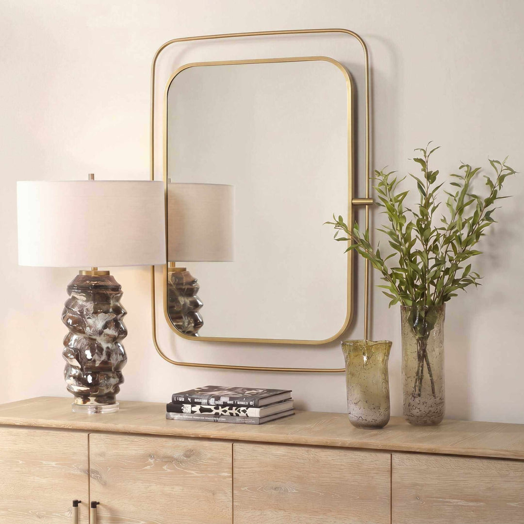 Moreni Brass Mirror