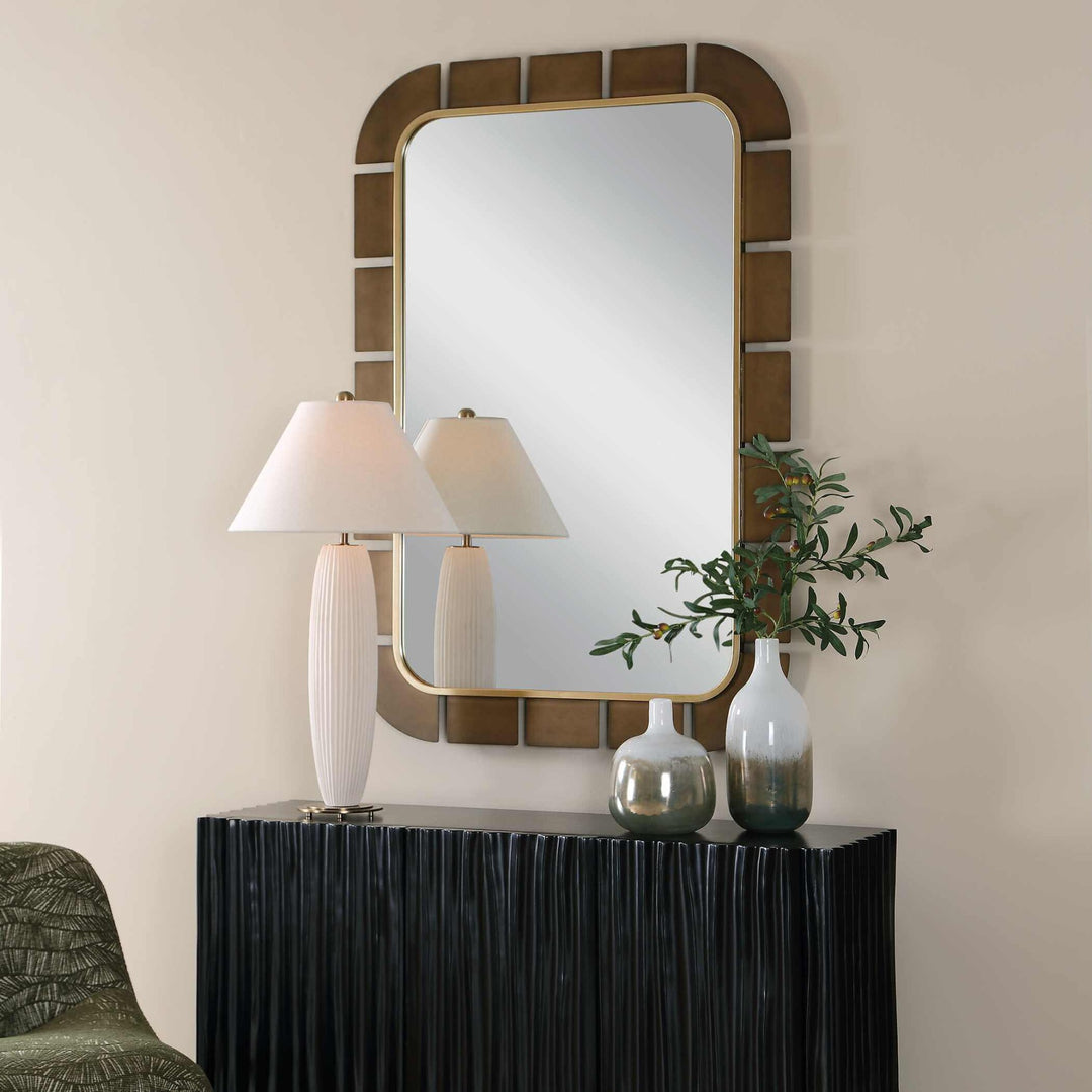 Segment Dark Bronze Mirror