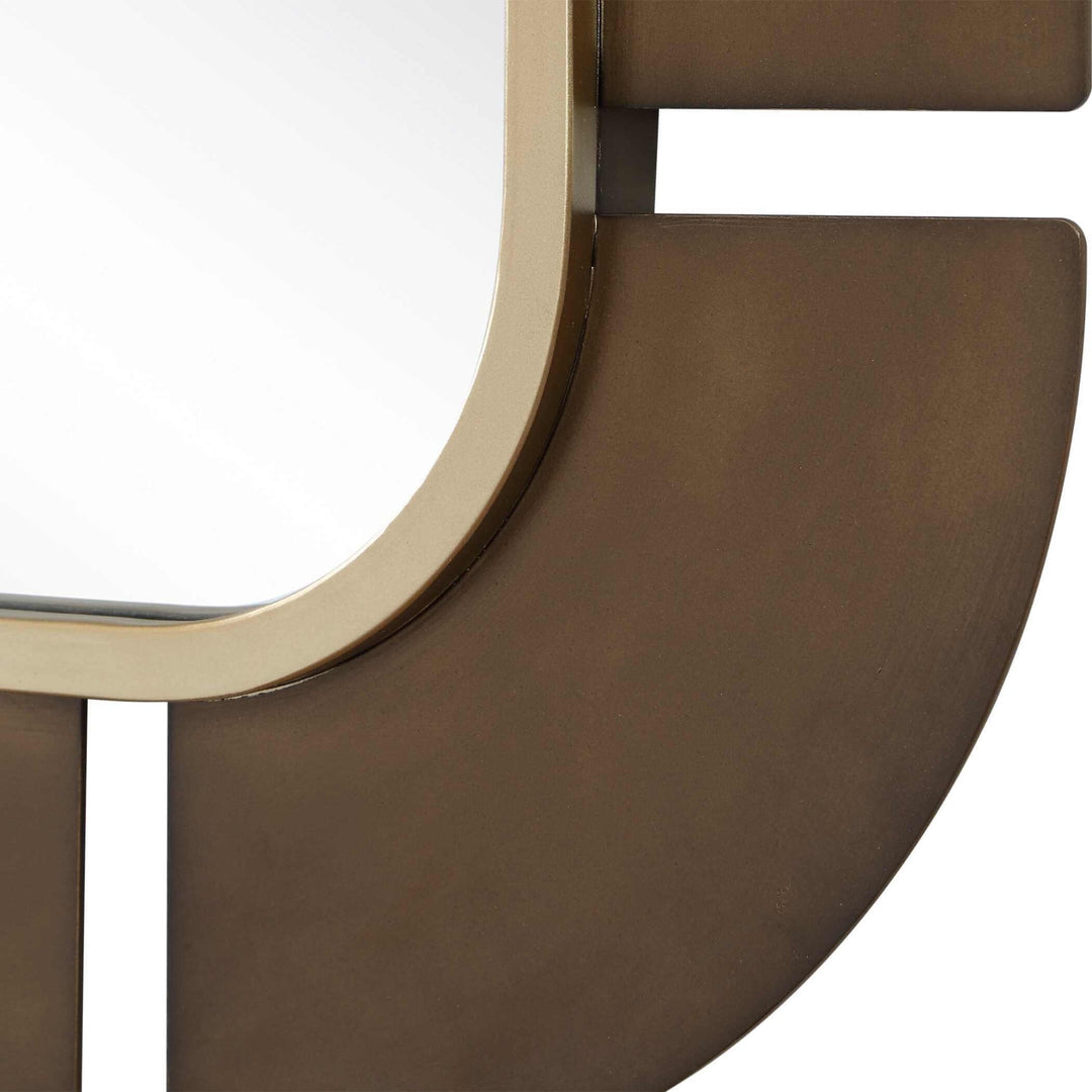 Segment Dark Bronze Mirror