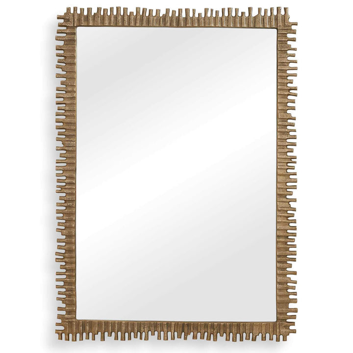 Soto Antique Brass Mirror