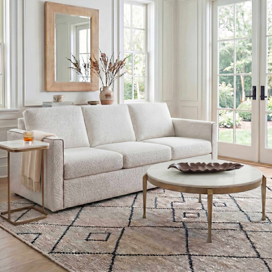 Tylan Round Marble Coffee Table