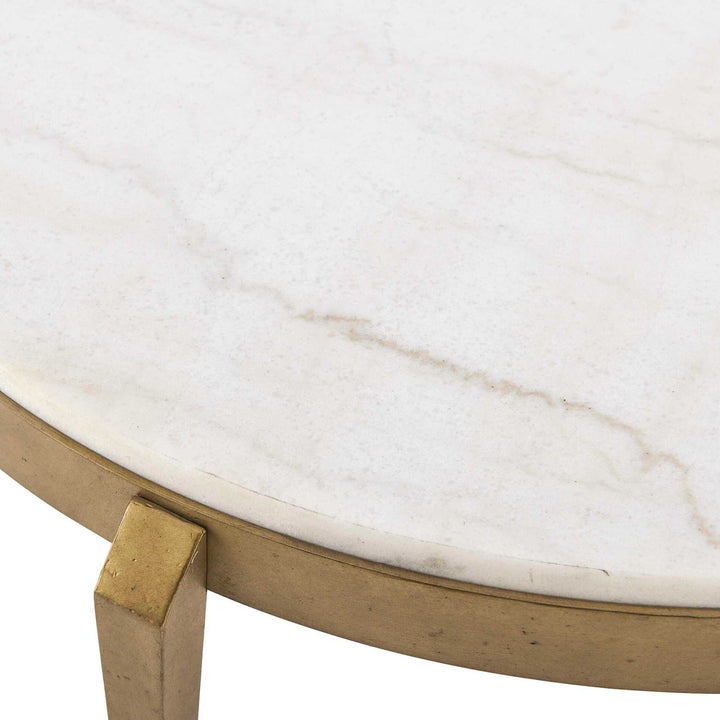 Tylan Round Marble Coffee Table