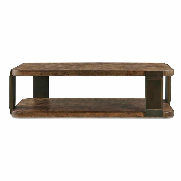 Vance Mappa Burl Coffee Table
