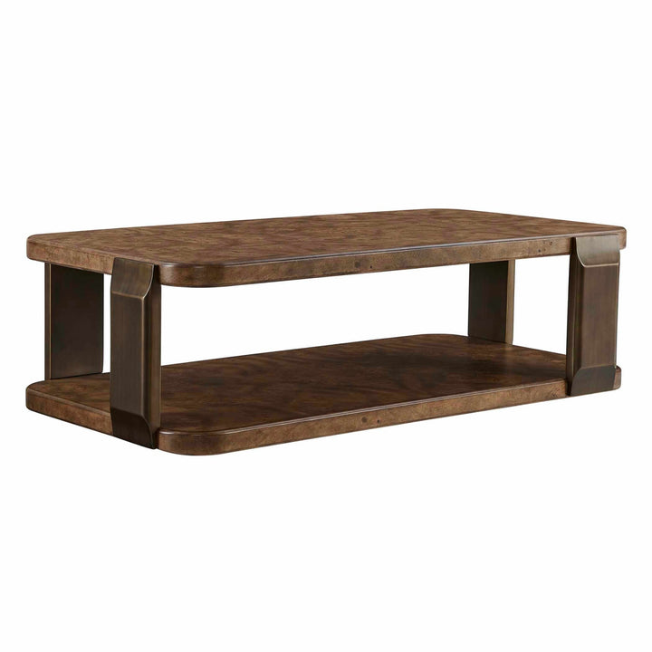 Vance Mappa Burl Coffee Table