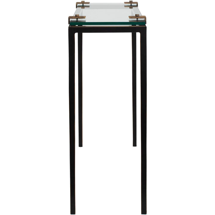 Averona Glass Top Side Table