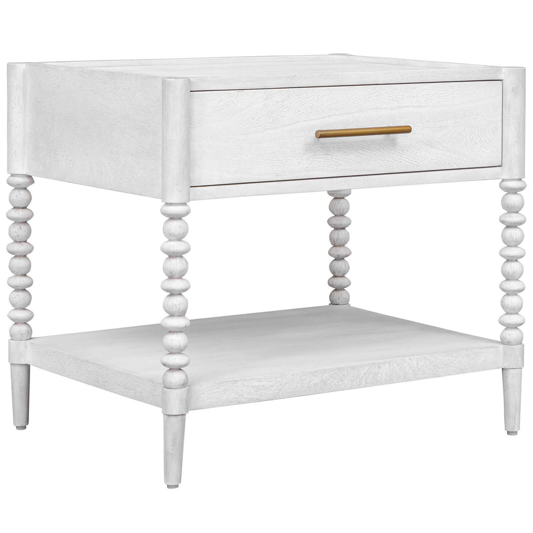 Bales Off-White Side Table