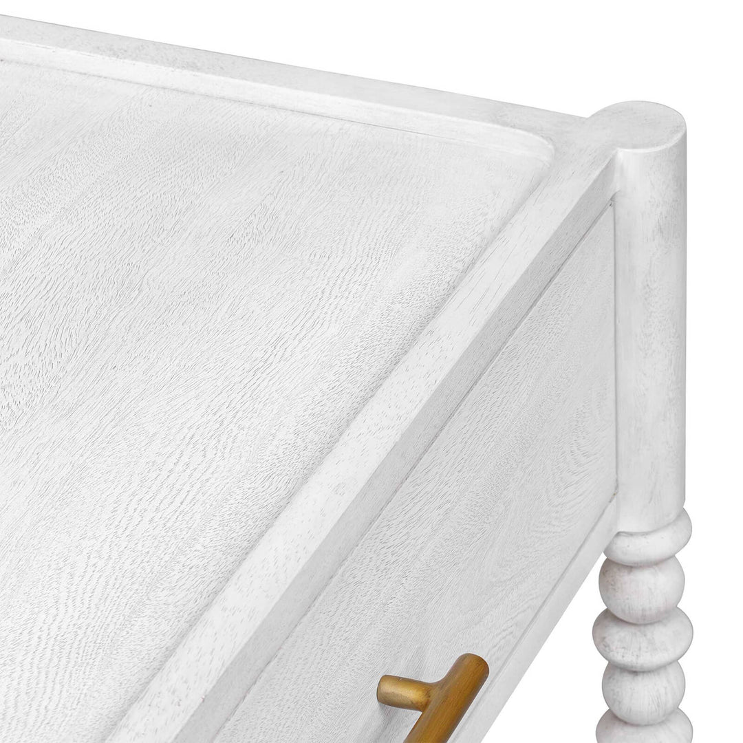 Bales Off-White Side Table