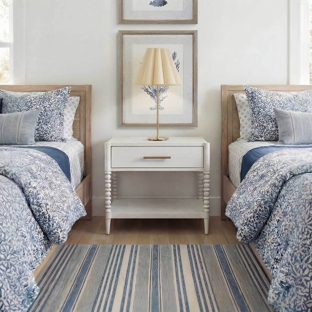 Bales Off-White Side Table
