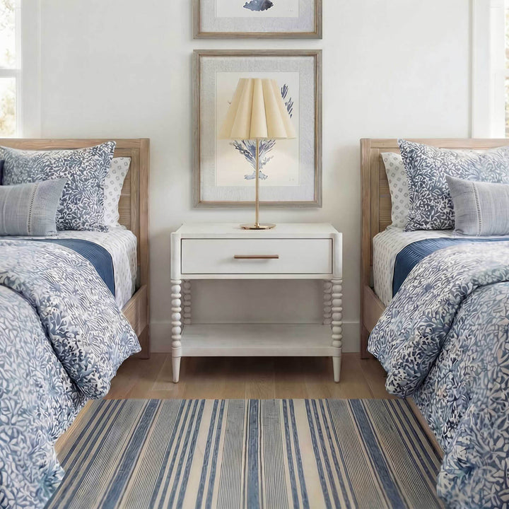 Bales Off-White Side Table