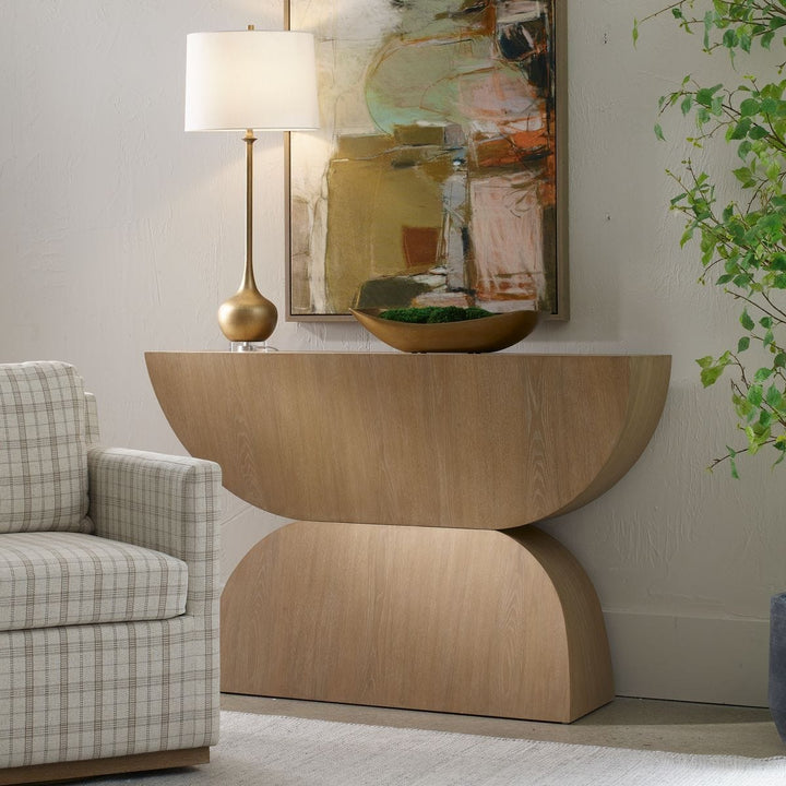 Ciano Modern Console Table - Wood