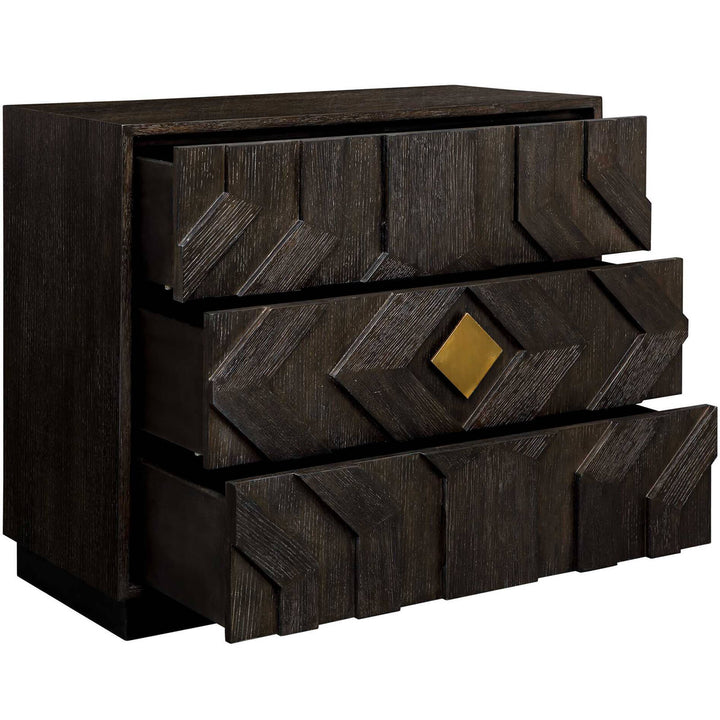 Faulkner 3 Drawer Modern Chest of Drawers