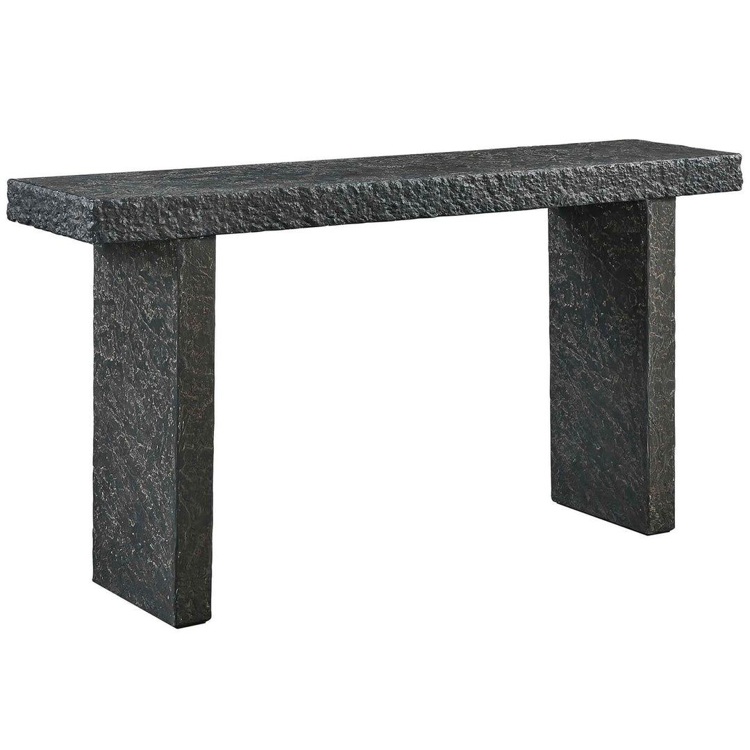 Hagan Indoor Outdoor Console Table - Slate
