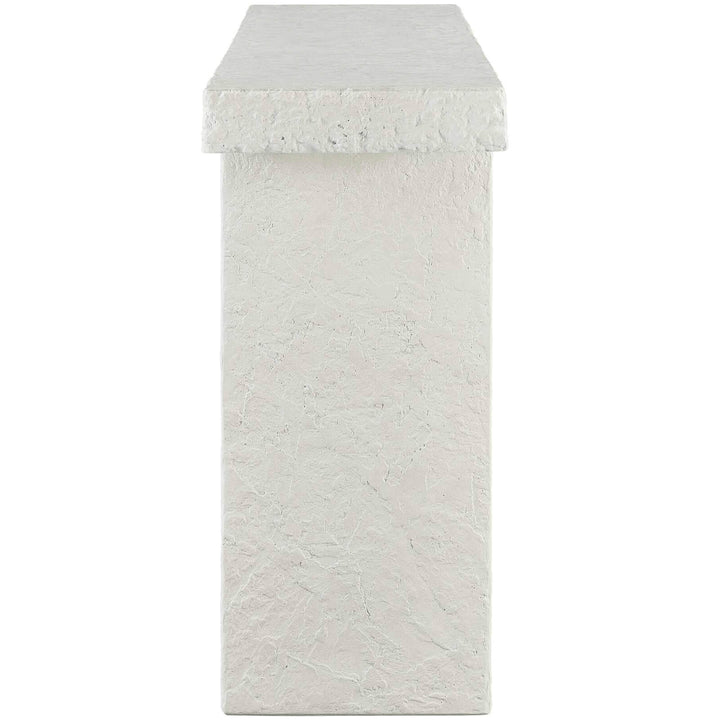 Hagan Indoor Outdoor Console Table - Limestone