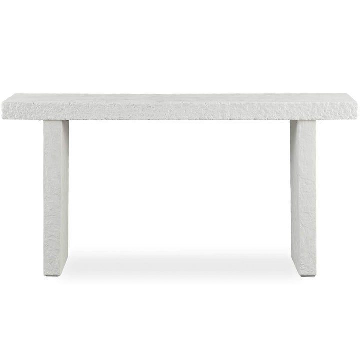 Hagan Indoor Outdoor Console Table - Limestone