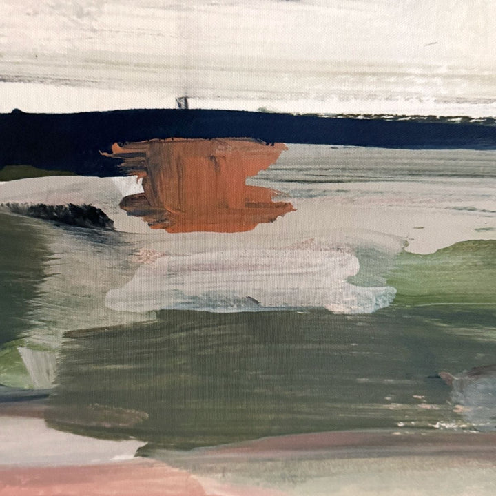 Just Peaking Set of 2 Framed Abstract Prints