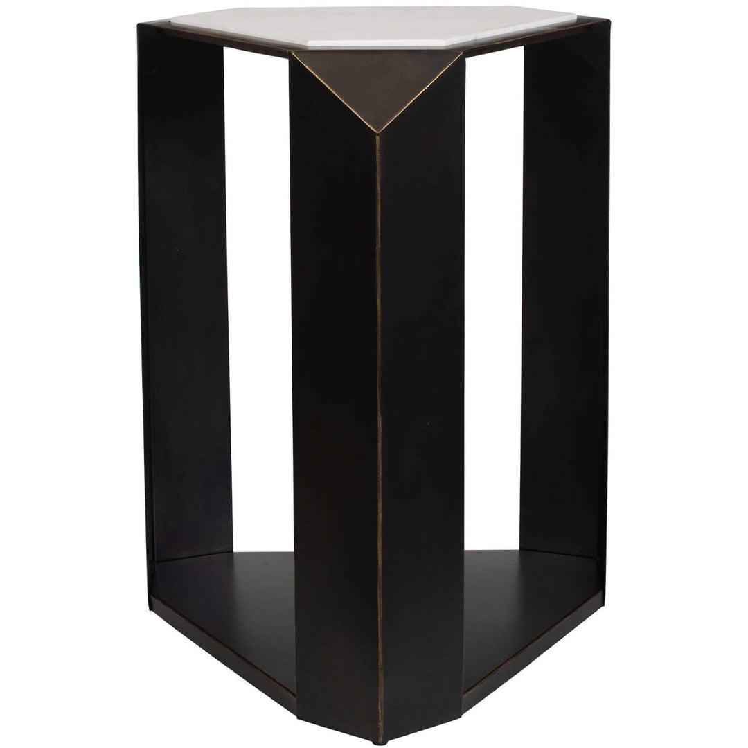 Keenan Geometric Side Table