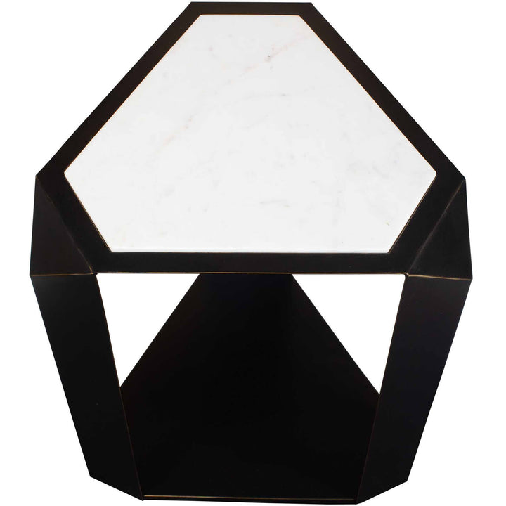 Keenan Geometric Side Table