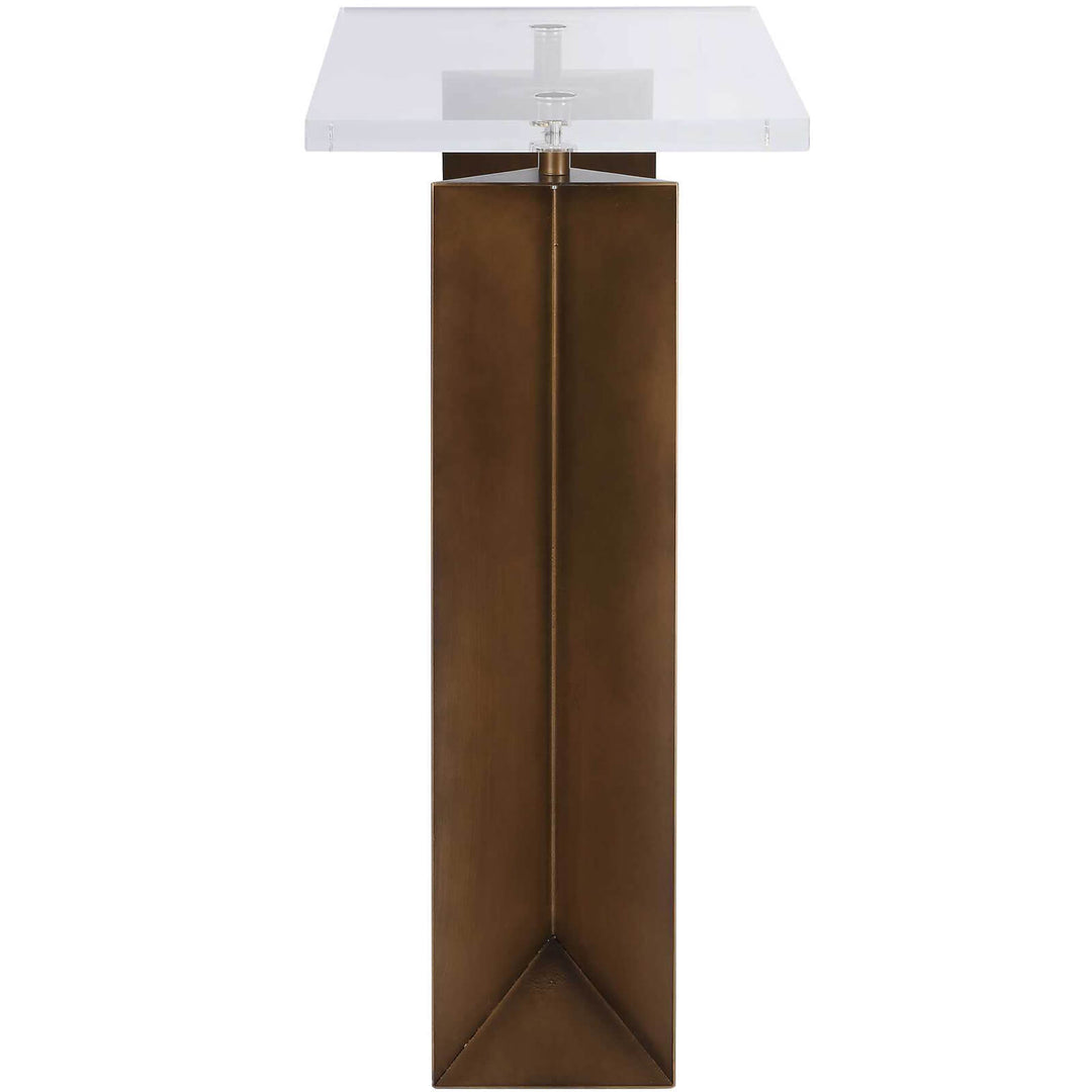 McElroy Modern Bronze Side Table