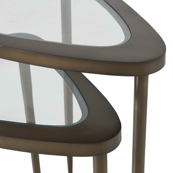 Millar Set of 2 Curved Nesting Tables