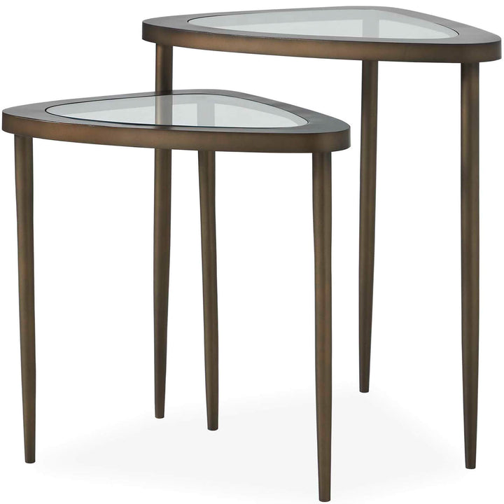 Millar Set of 2 Curved Nesting Tables