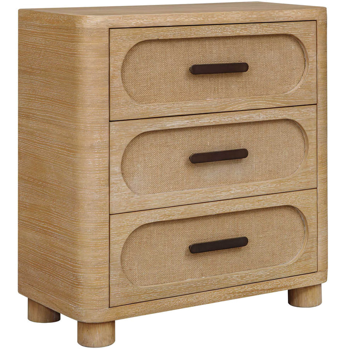 Scottie 3 Drawer Chest of Drawers - Natural Oak