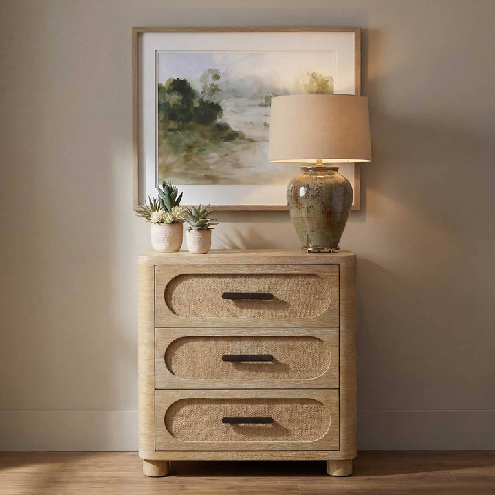 Scottie 3 Drawer Chest of Drawers - Natural Oak