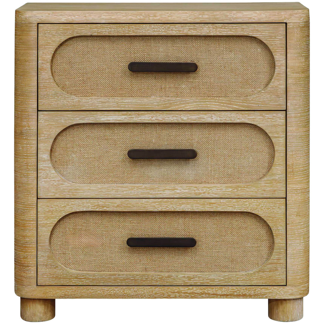 Scottie 3 Drawer Chest of Drawers - Natural Oak