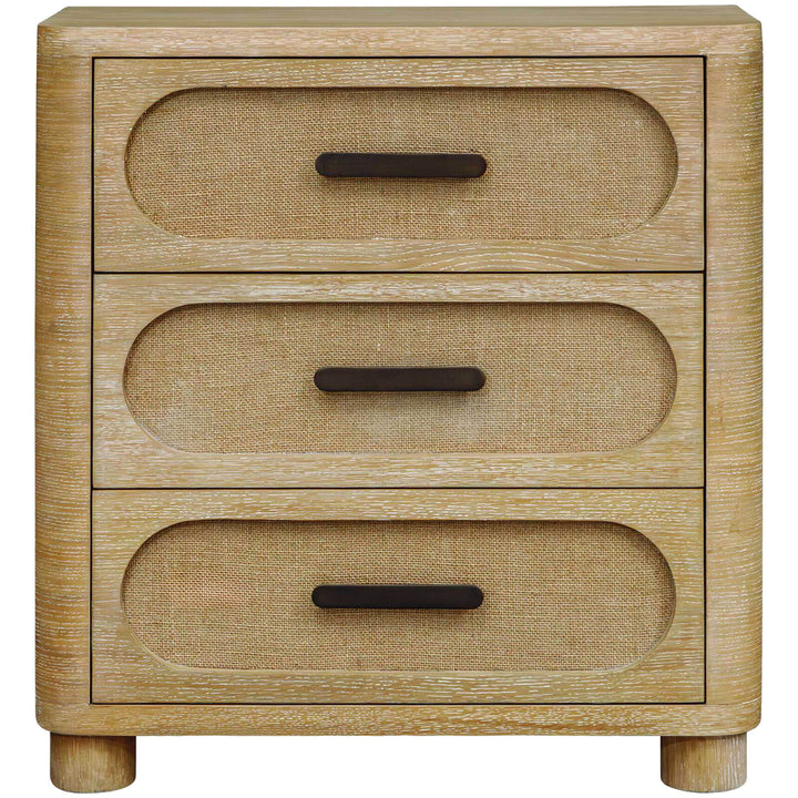 Scottie 3 Drawer Chest of Drawers - Natural Oak