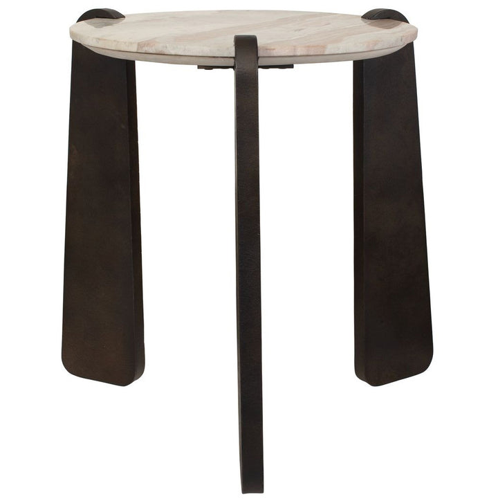 Talud Modern Side Table - Marble