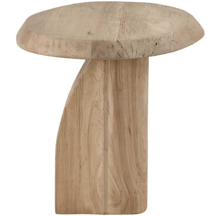 Tiernan Reclaimed Oak Round Side Table
