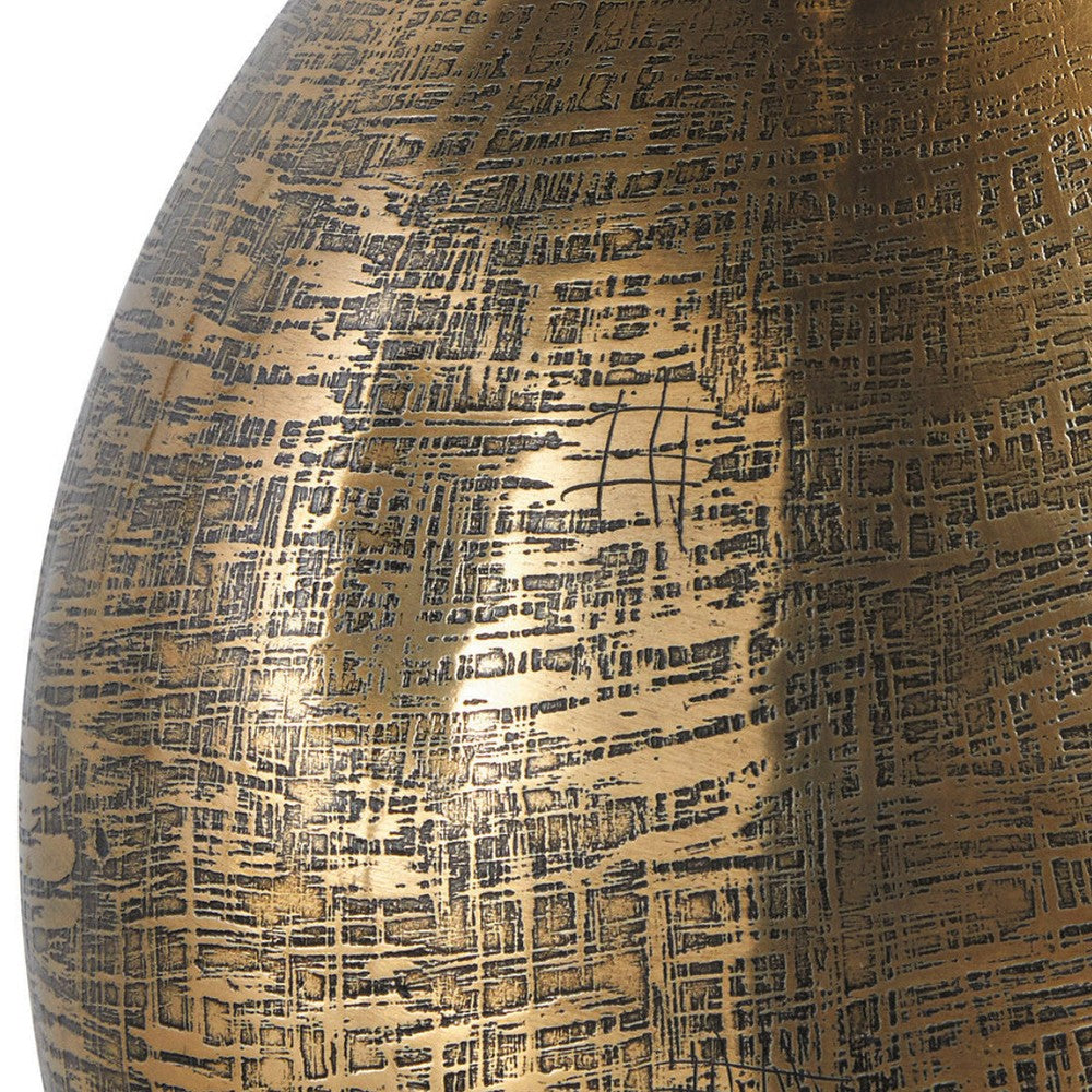 Delani Tall Vase - Brass