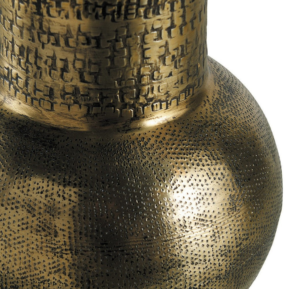 Halo Hammered Vase