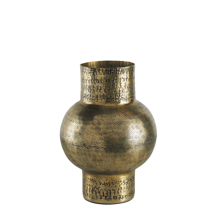 Halo Hammered Vase