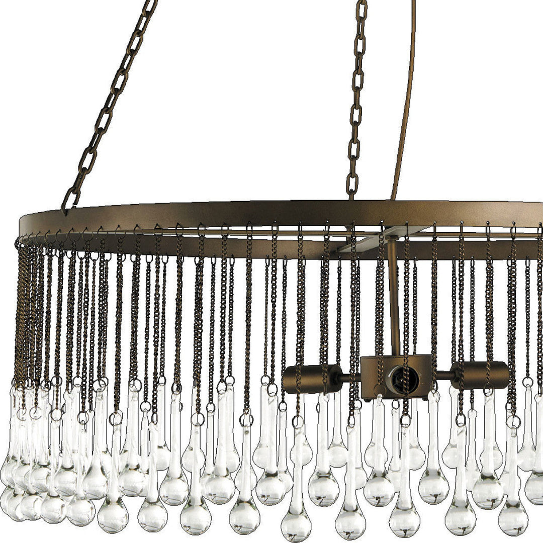 Vendome Glass Drop Pendant Light