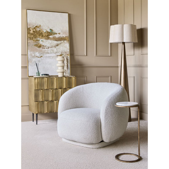 Verano 2 Door Cabinet - Antique Brass