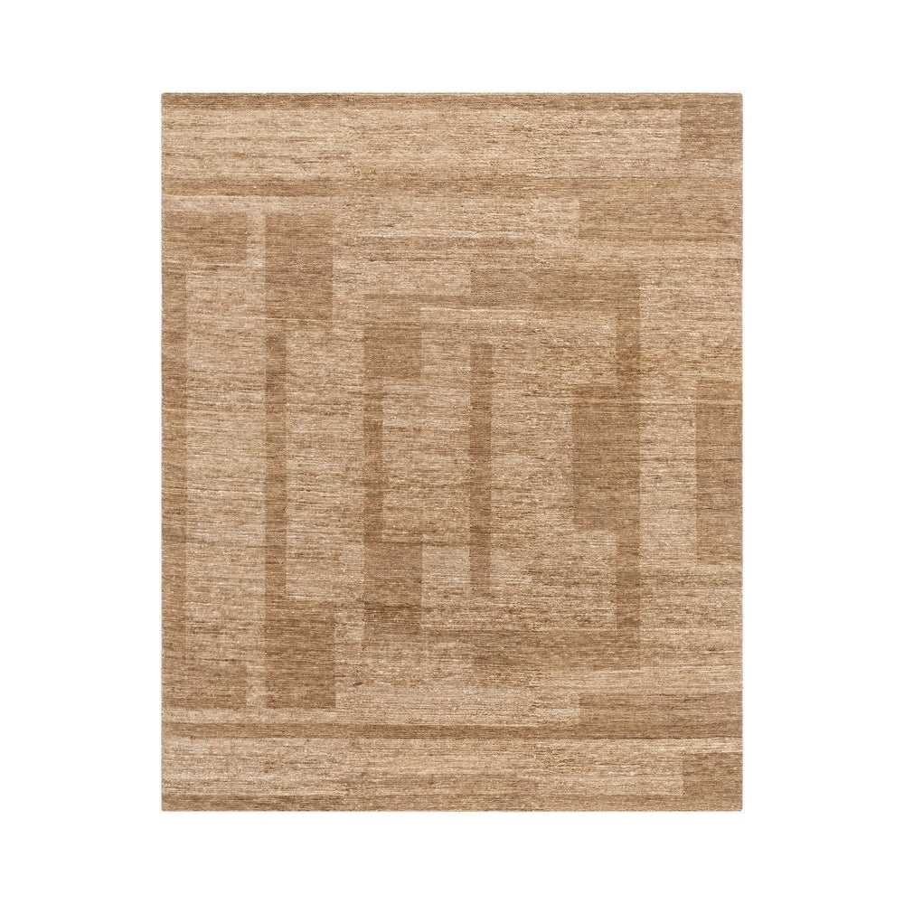 Ventura Hand Knotted Rug - Brown Keiichi 1