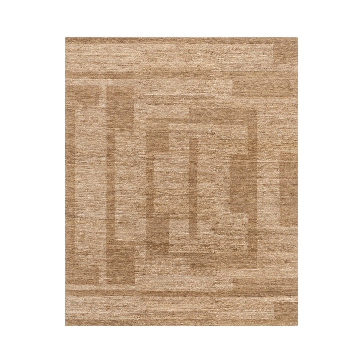 Ventura Hand Knotted Rug - Brown Keiichi 1