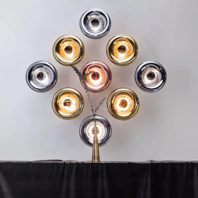 Void Brass Surface Light - Stainless Steel